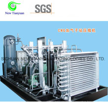Compressor de gás de enchimento de cilindros de GNC CNG de baixo nível de arranque suave